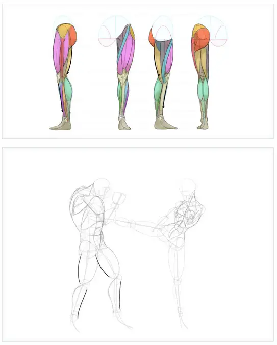 Como Desenhar as Pernas de Anime 3