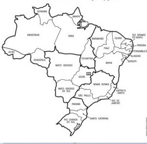 mapa do brasil para colorir e imprimir 2