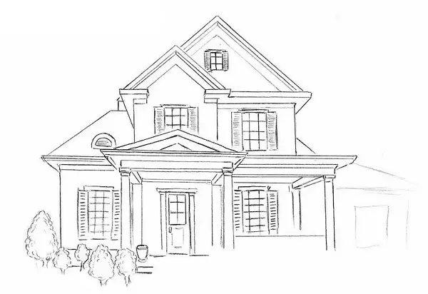 desenho de uma casa 7