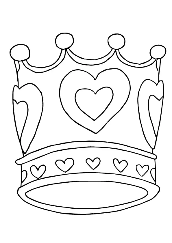 desenho da coroa para pintar 11