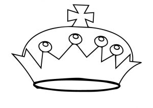 desenho da coroa para pintar 21