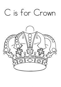desenho da coroa para pintar 9