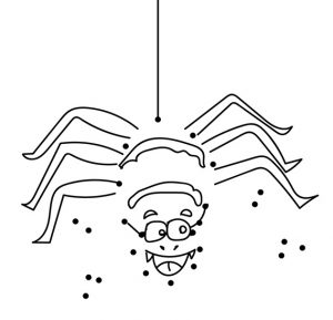 desenho de aranha para pintar 9