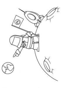 desenho de astronauta para pintar 1