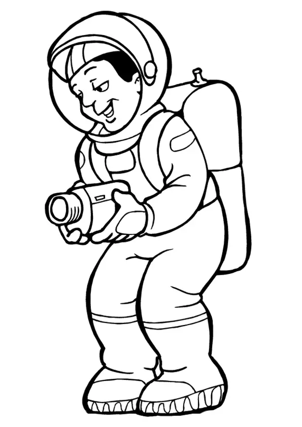desenho de astronauta para pintar 6