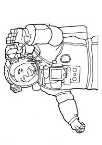 desenho de astronauta para pintar 7