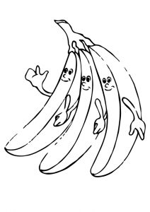 desenho de banana 1