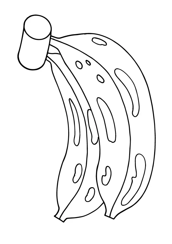desenho de banana 10