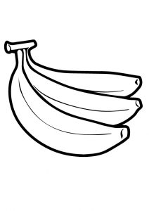 desenho de banana 9