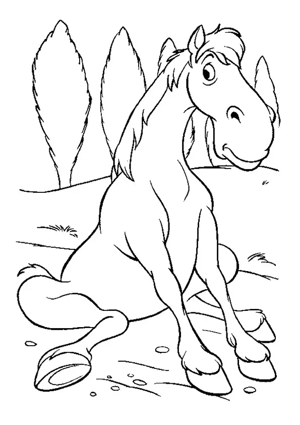 desenho de cavalo 2