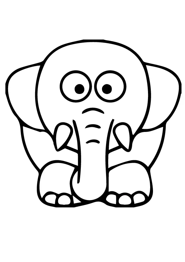 desenho de elefante 8