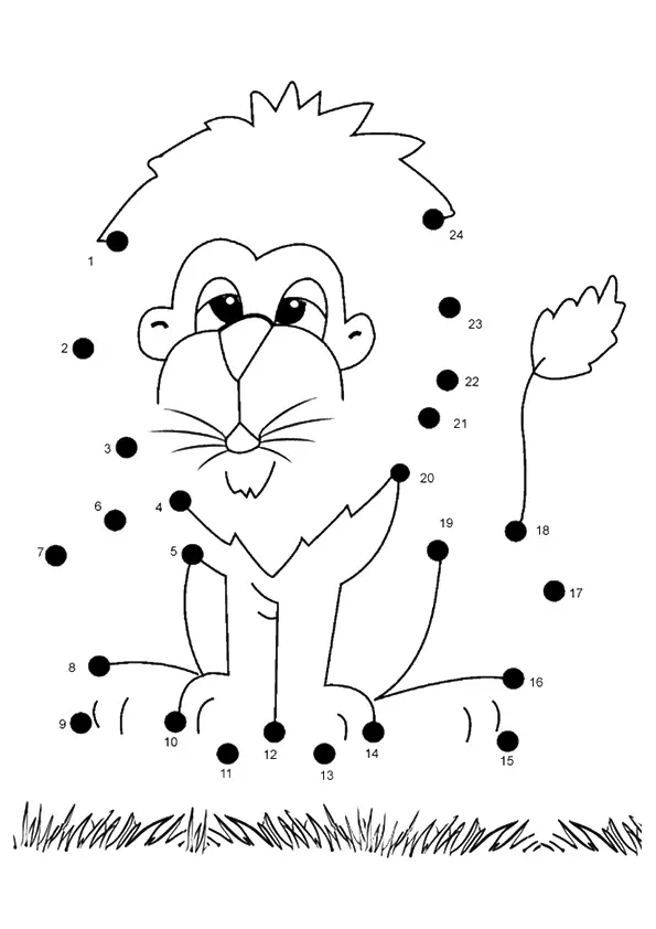 desenho de leão 7