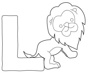 desenho de leão 9