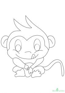 desenho de macaco 10