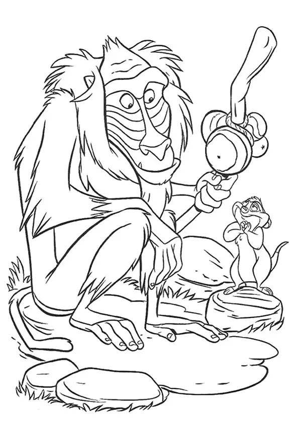 desenho de macaco 12