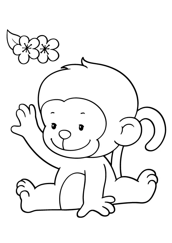 desenho de macaco 5