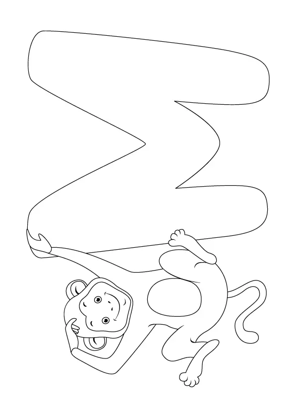 desenho de macaco 7
