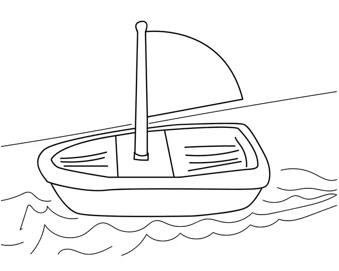 desenho de navio para pintar 7
