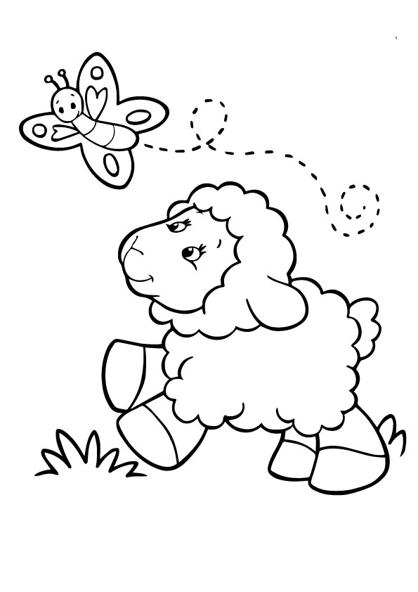 desenho de ovelha 1