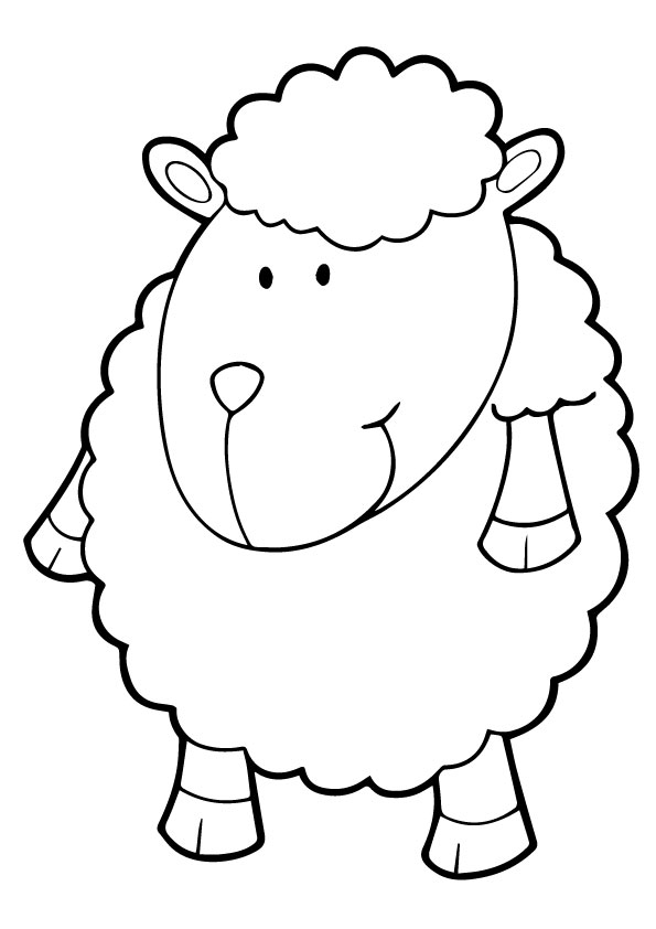 desenho de ovelha 2
