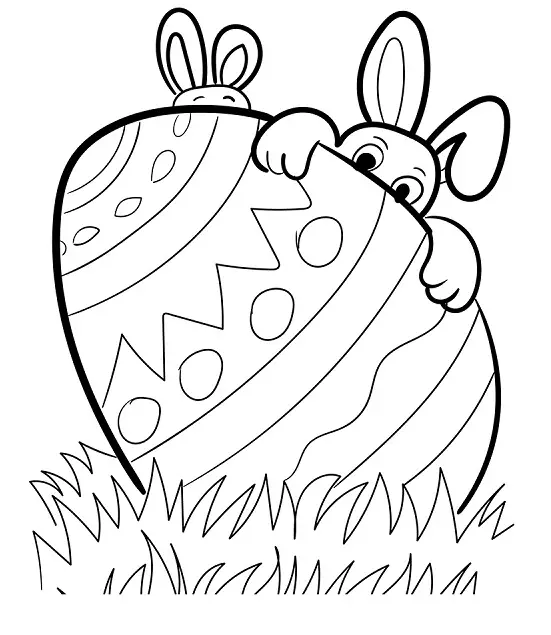 desenho de ovo para pintar 8