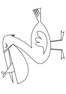 desenho de passarinho 1