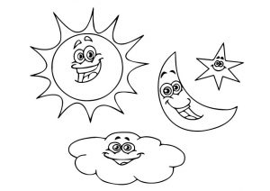 desenho de sol 1