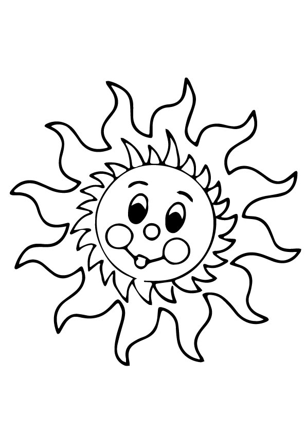 desenho de sol 8