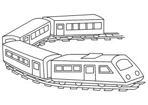 desenho de trem para pintar 19