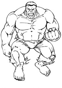 desenho do hulk 1