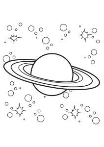 desenho do sistema solar 7