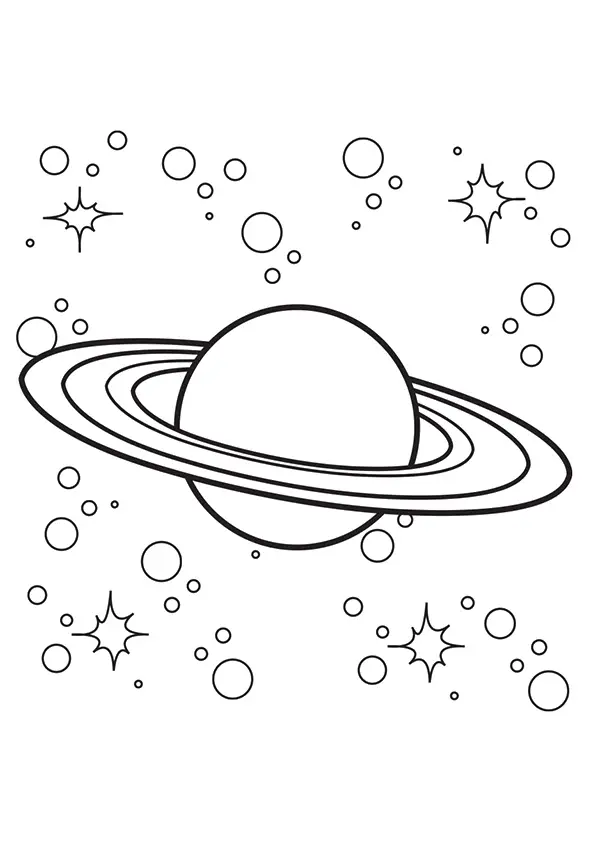 desenho do sistema solar 7