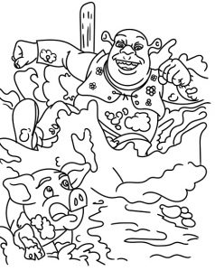 desenho dos três porquinhos para pintar 10