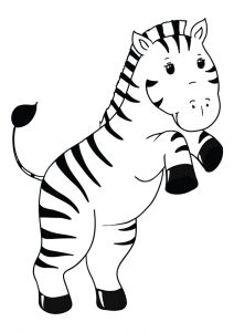 desenhos de zebra para pintar 14