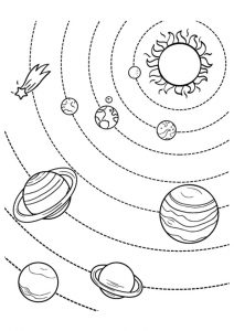 sistema solar para pintar 5