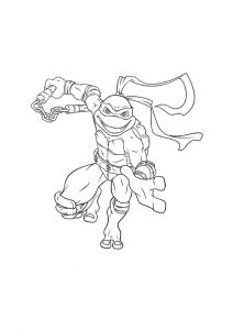 desenho das tartarugas ninjas para pintar 9