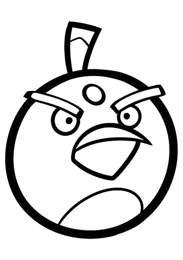 desenho do angry birds para pintar 1