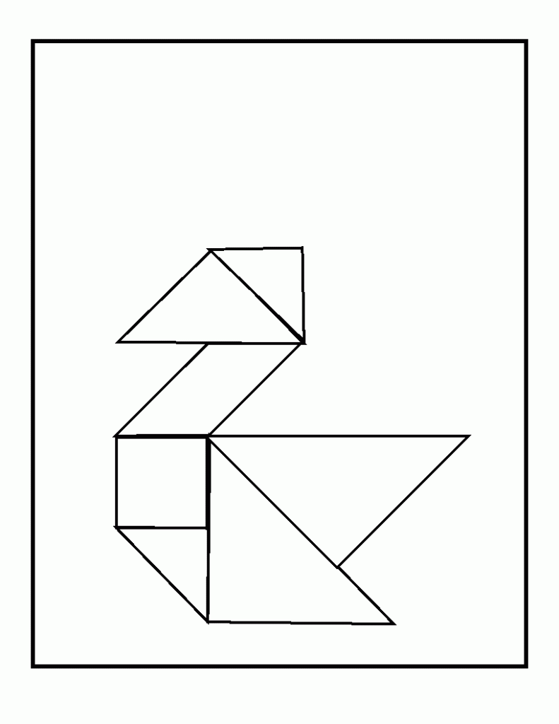 desenho de tangram para pintar 17