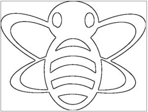 desenhos de abelha básica