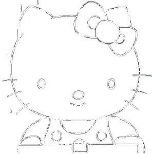 desenho da hello kitty para colorir 20
