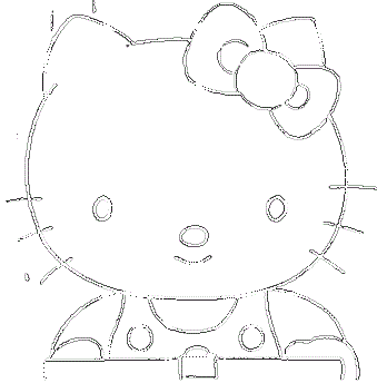 desenho da hello kitty para colorir 20