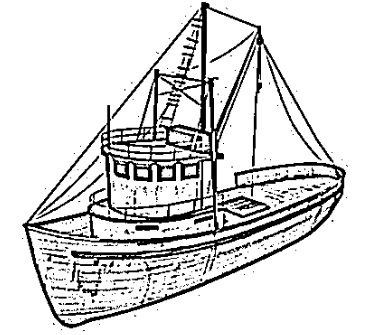 desenho de barco para colorir 10