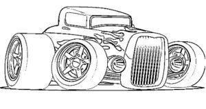 desenho de carro para colorir 15