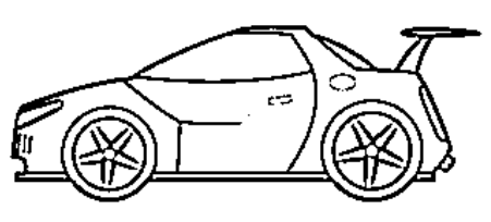 desenho de carro para colorir 3