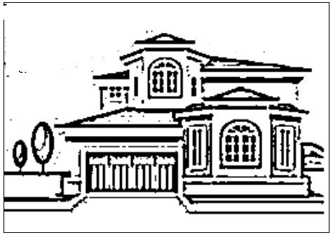 desenho de casa para colorir 10