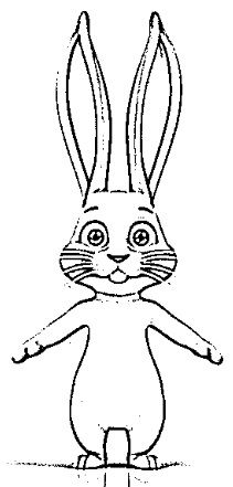 desenho de coelho para colorir 5