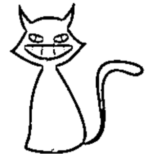 desenho de gato para colorir 17