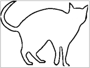 desenho de gato para colorir 20