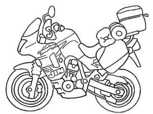 desenho de moto para colorir 10