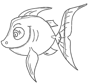 desenho de peixe para colorir 15